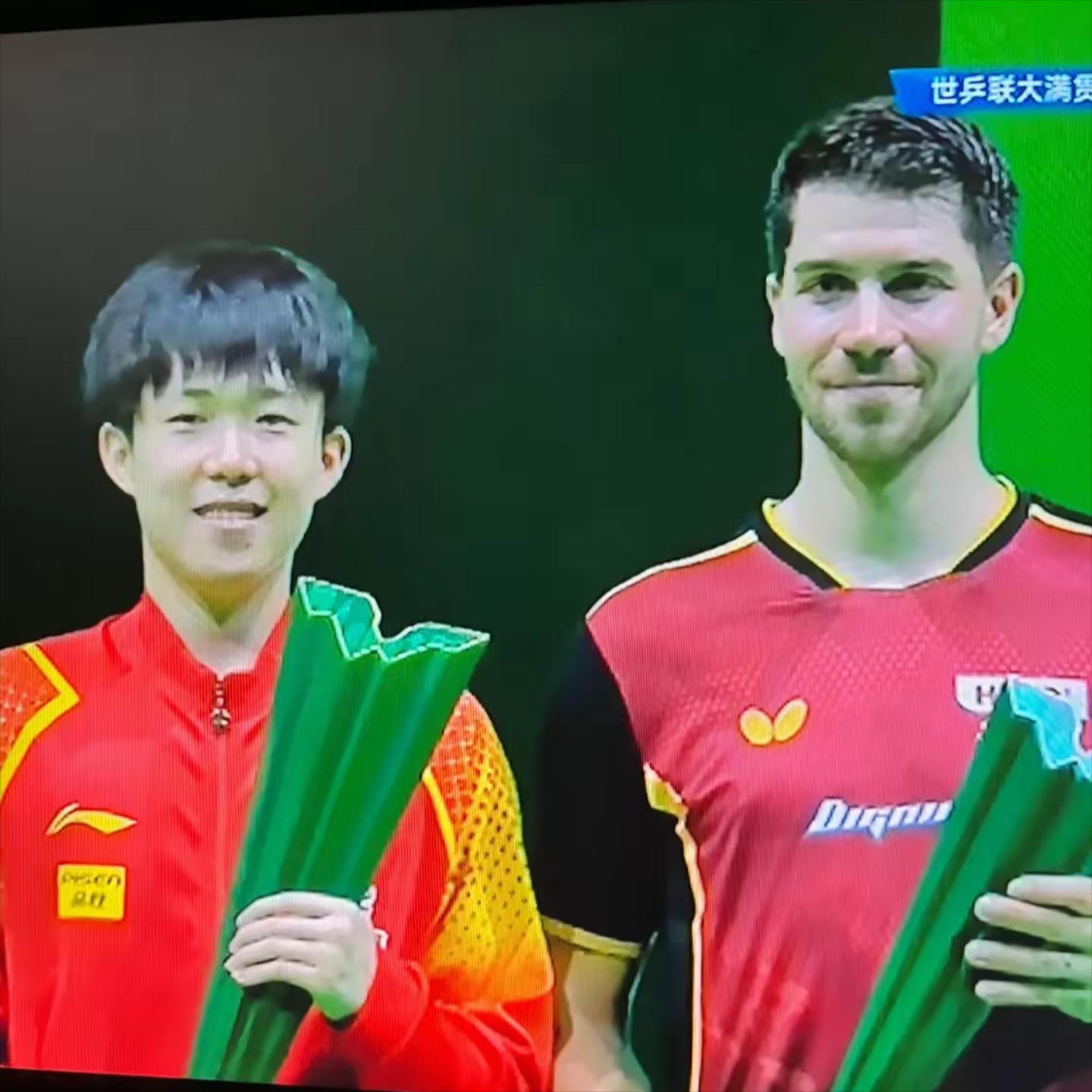 韩国乒乓球队轻取奥地利乒乓球队，奥恰洛夫统治全场的简单介绍